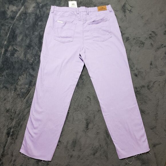 NWT Jordache Women's High Rise Straight Leg Purple / Mauve Wash Jeans, size 16 - Picture 2 of 15